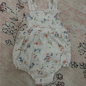 Angel Dear Floral Baby Outfit